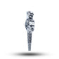 Superman Luxury Silver Hookah Mouth Tip Pipe