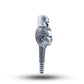Superman Luxury Silver Hookah Mouth Tip Pipe