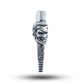 Invictus Luxury Silver Hookah Mouth Tip Pipe