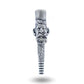 Urban Hunter Luxury Silver Hookah Mouth Tip Pipe