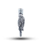 Parrot Majesty Silver Hookah Mouth Tip Pipe