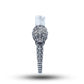 Skull Ornament Silver Hookah Mouth Tip Pipe