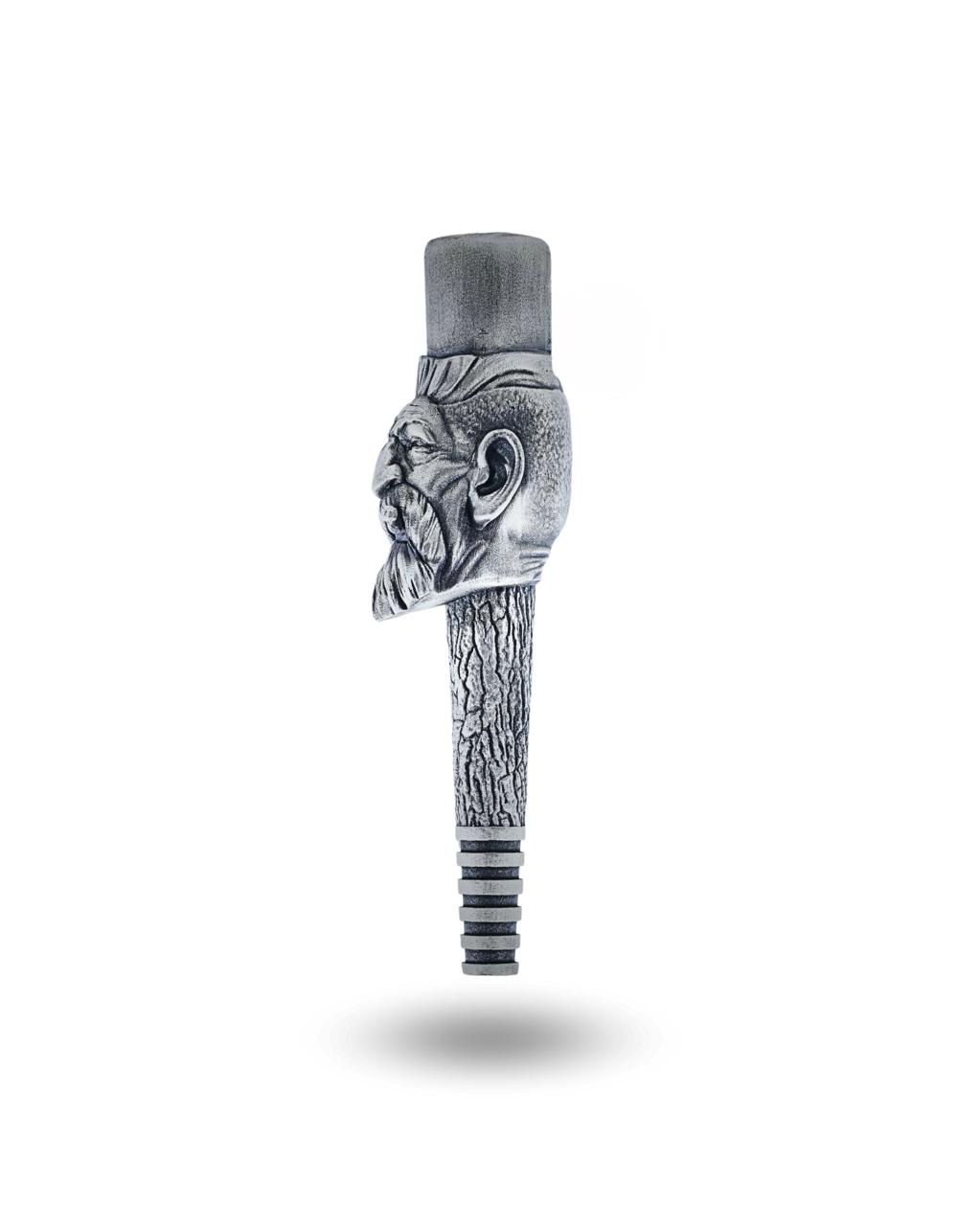 Urban Hunter Luxury Silver Hookah Mouth Tip Pipe