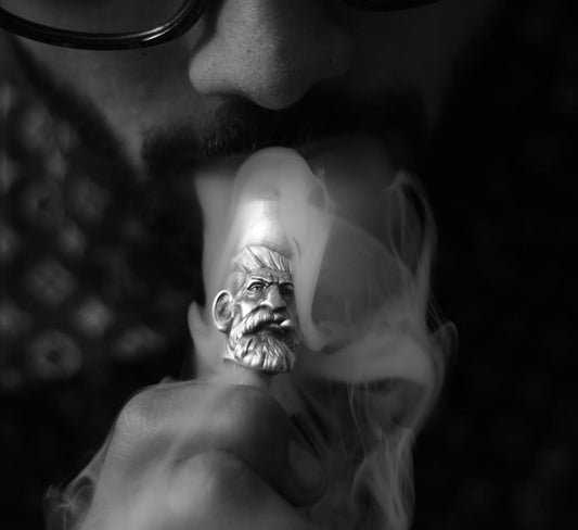 Urban Hunter Luxury Silver Hookah Mouth Tip Pipe