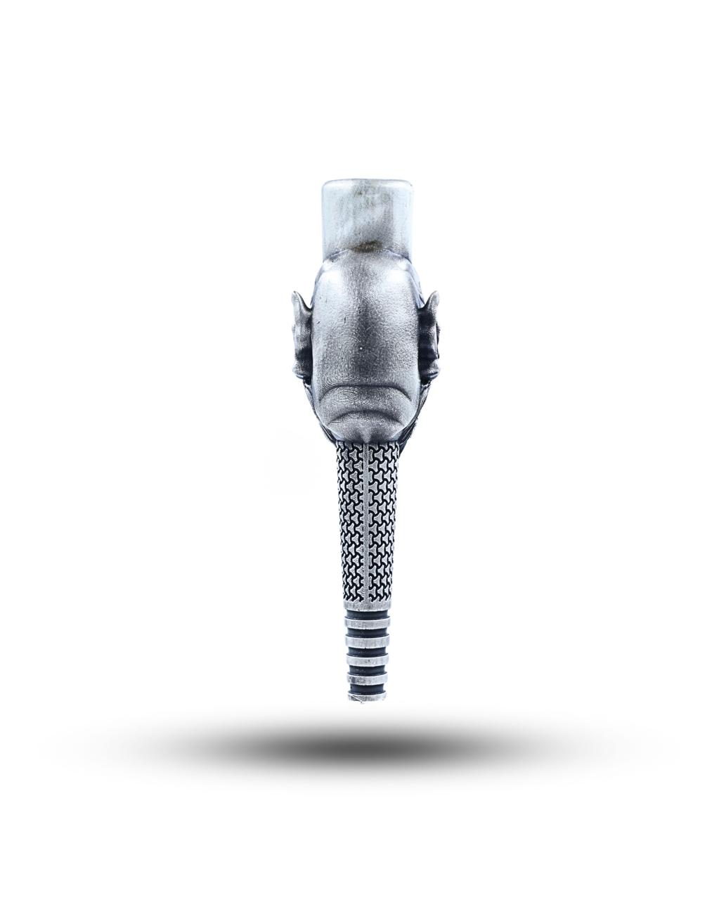 Orcus Luxury Silver Hookah Mouth Tip Pipe