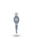 Lion Luxury Silver Hookah Mouth Tip Pipe