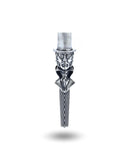 The Gentleman Hat Silver Hookah Mouth Tip Pipe