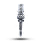 Royal King Silver Hookah Mouth Tip Pipe