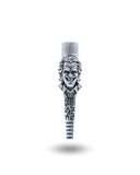 Joker Trickster Silver Hookah Mouth Tip Pipe