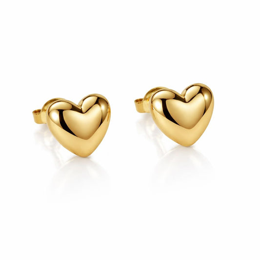 Mishi Heart Glow Studs