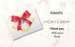 Kaashi Thank You Gift Card