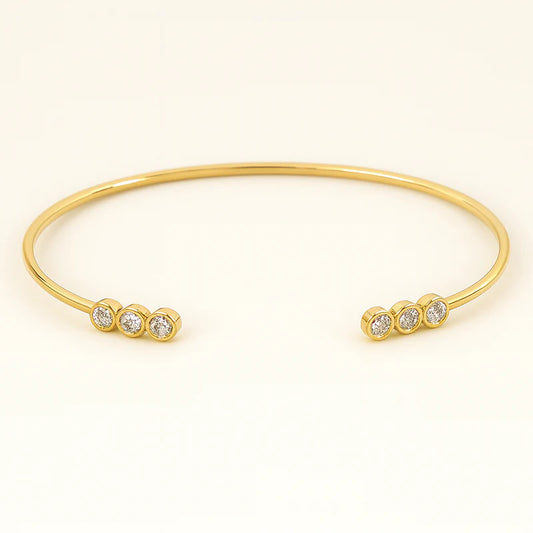 Everyday Tri-Diamond Cuff